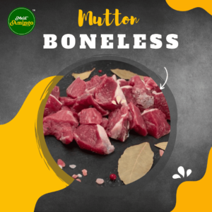 Mutton Boneless Curry Cut (1kg)