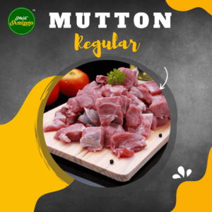 Mutton Regular Curry Cut (1Kg)